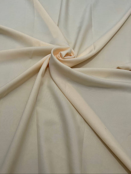 Cream Poly Poplin