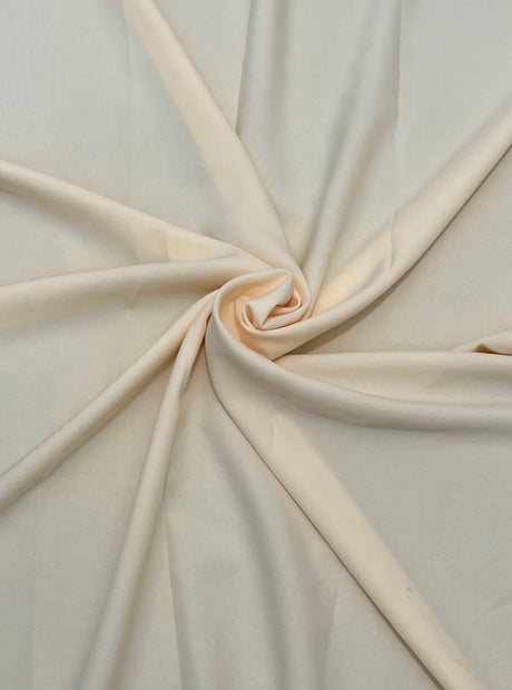 Cream Poly Poplin