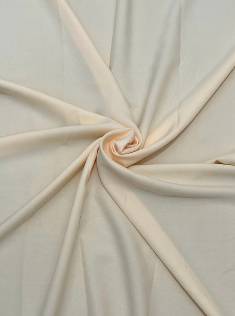 Cream Poly Poplin