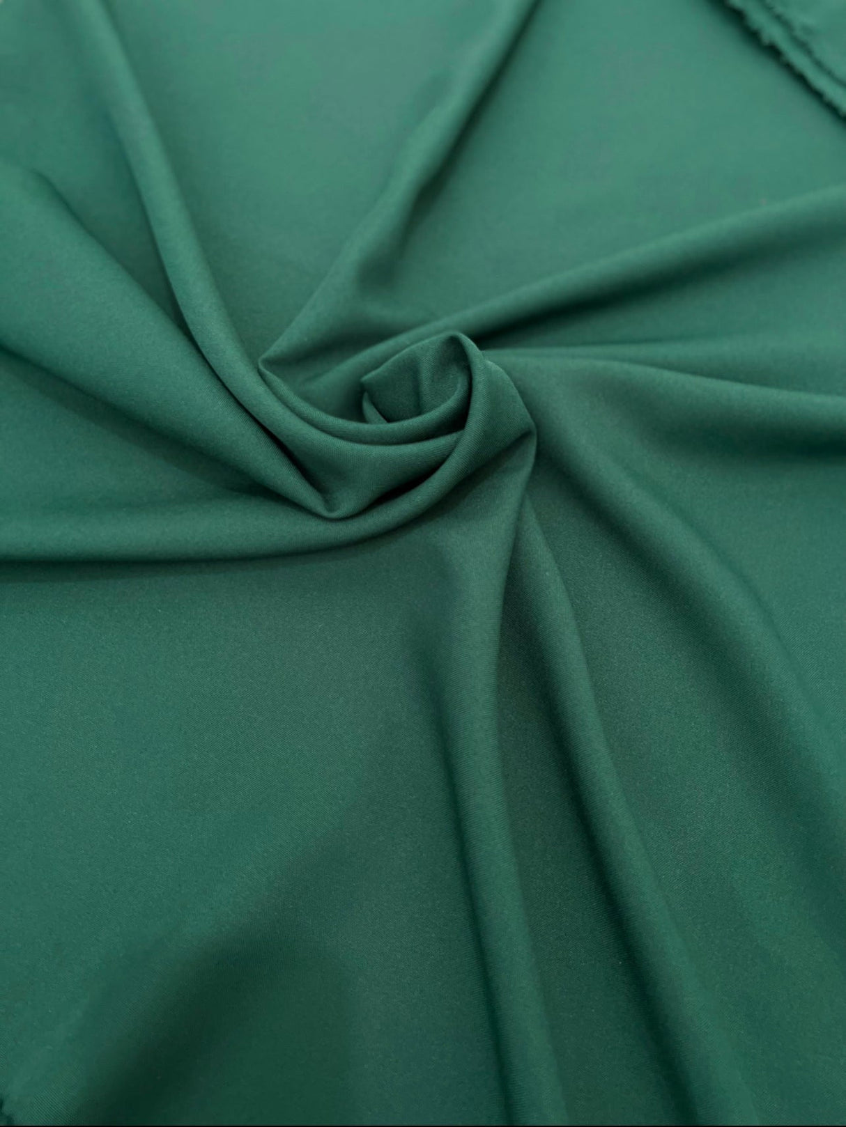 Poly Poplin Forest Green