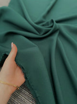 Poly Poplin Forest Green