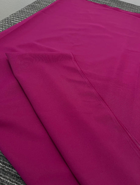 Fuchsia Poly Poplin
