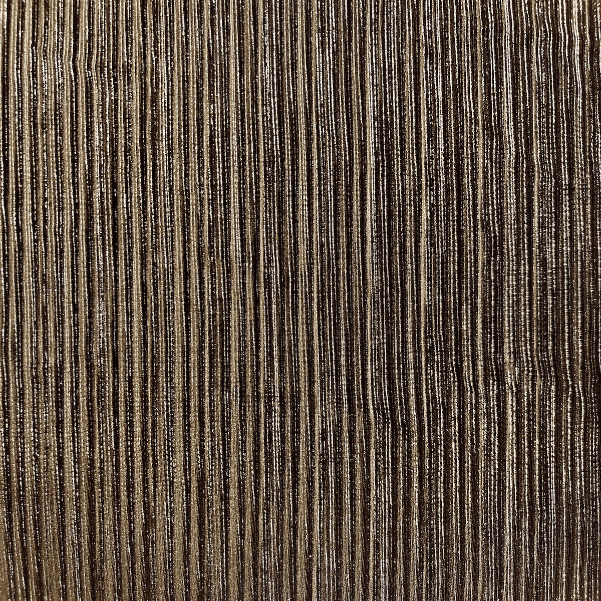 Metallic Pleated Stretch Velvet Fabric - Silver, Gold, Bronze, 58" Width, 4-Way Stretch (1 Yard)