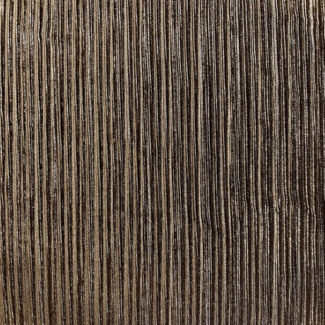 Metallic Pleated Stretch Velvet Fabric - Silver, Gold, Bronze, 58" Width, 4-Way Stretch (1 Yard)