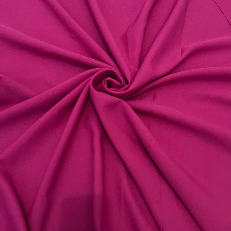 Fuchsia Poly Poplin