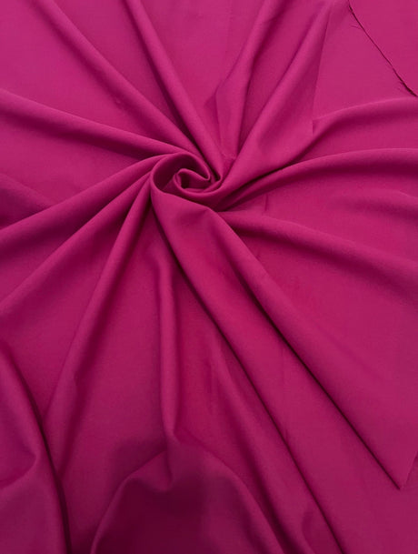 Fuchsia Poly Poplin