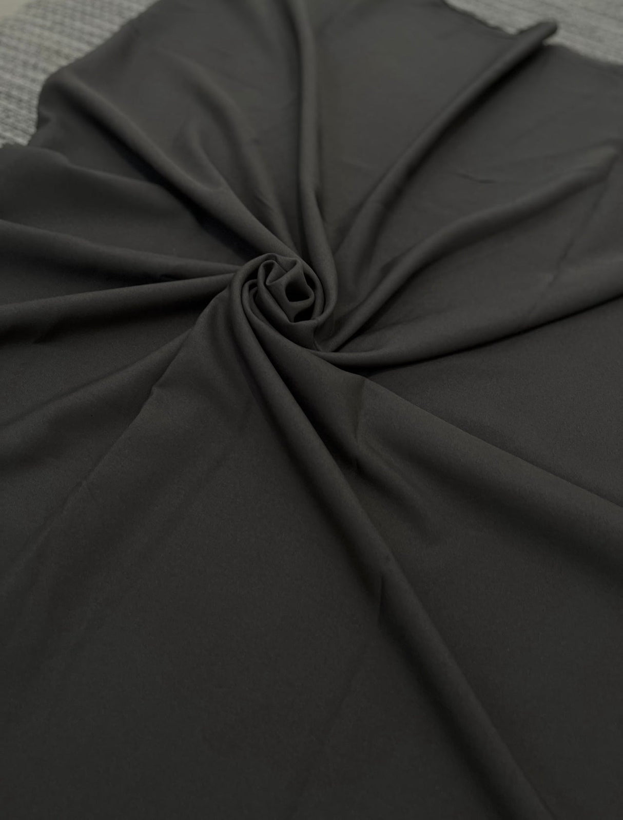 Gray Poly Poplin