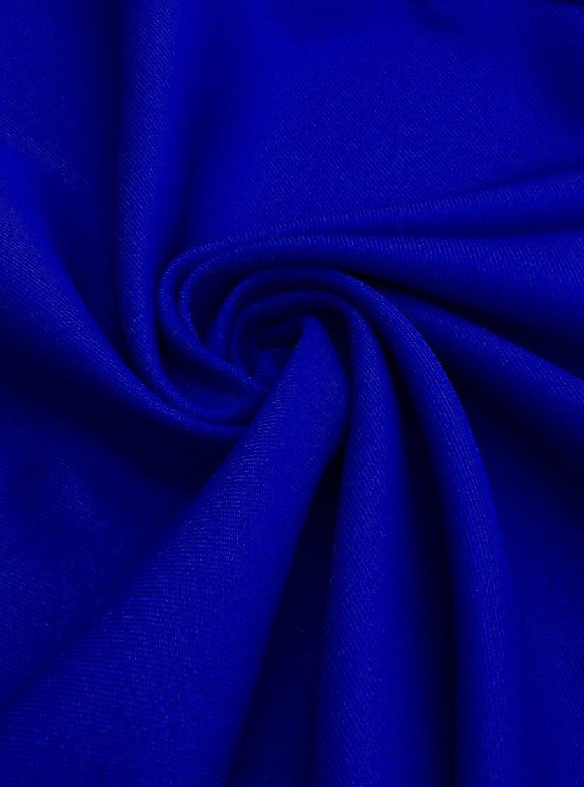 Royal Blue Gabardine