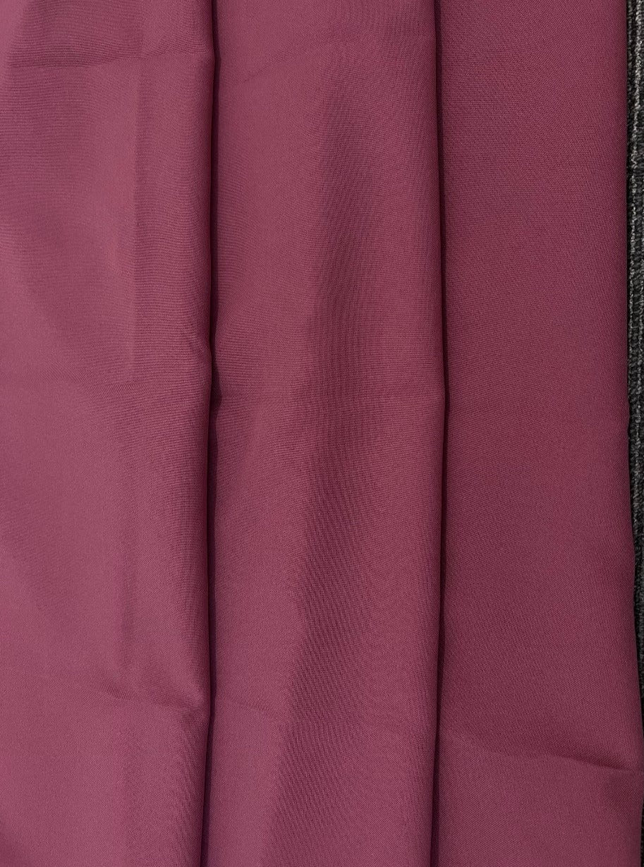 Mauve Poly Poplin