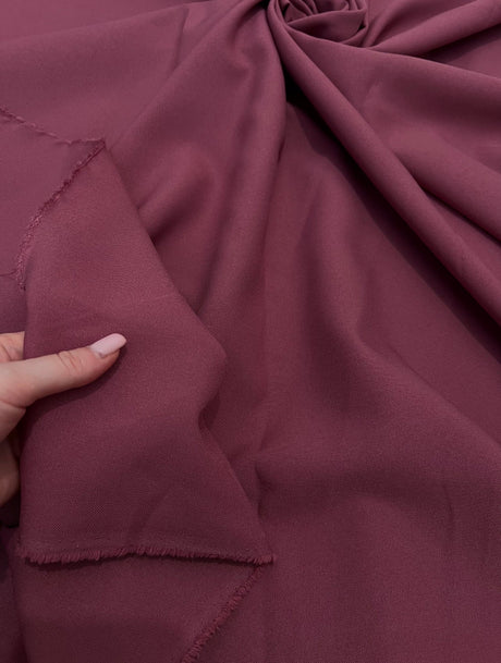 Mauve Poly Poplin