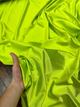 Shiny Nylon Spandex Lime Green