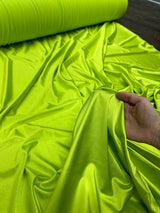 Shiny Nylon Spandex Lime Green