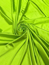Shiny Nylon Spandex Lime Green