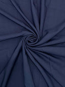 Navy Poly Poplin