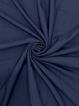 Navy Poly Poplin