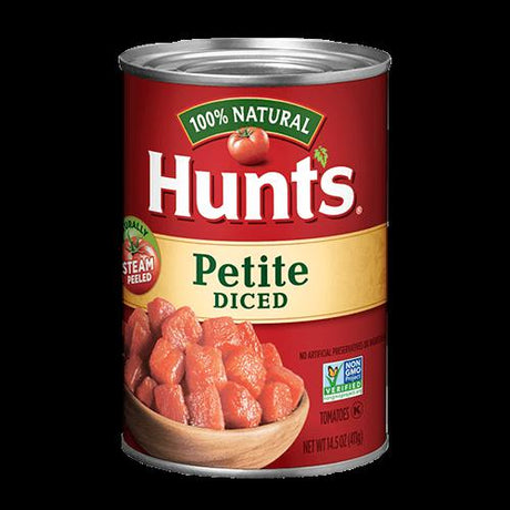 Hunts Petite Diced Tomatoes