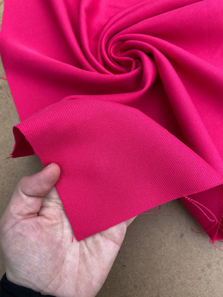 Fuchsia Delaney Gabardine