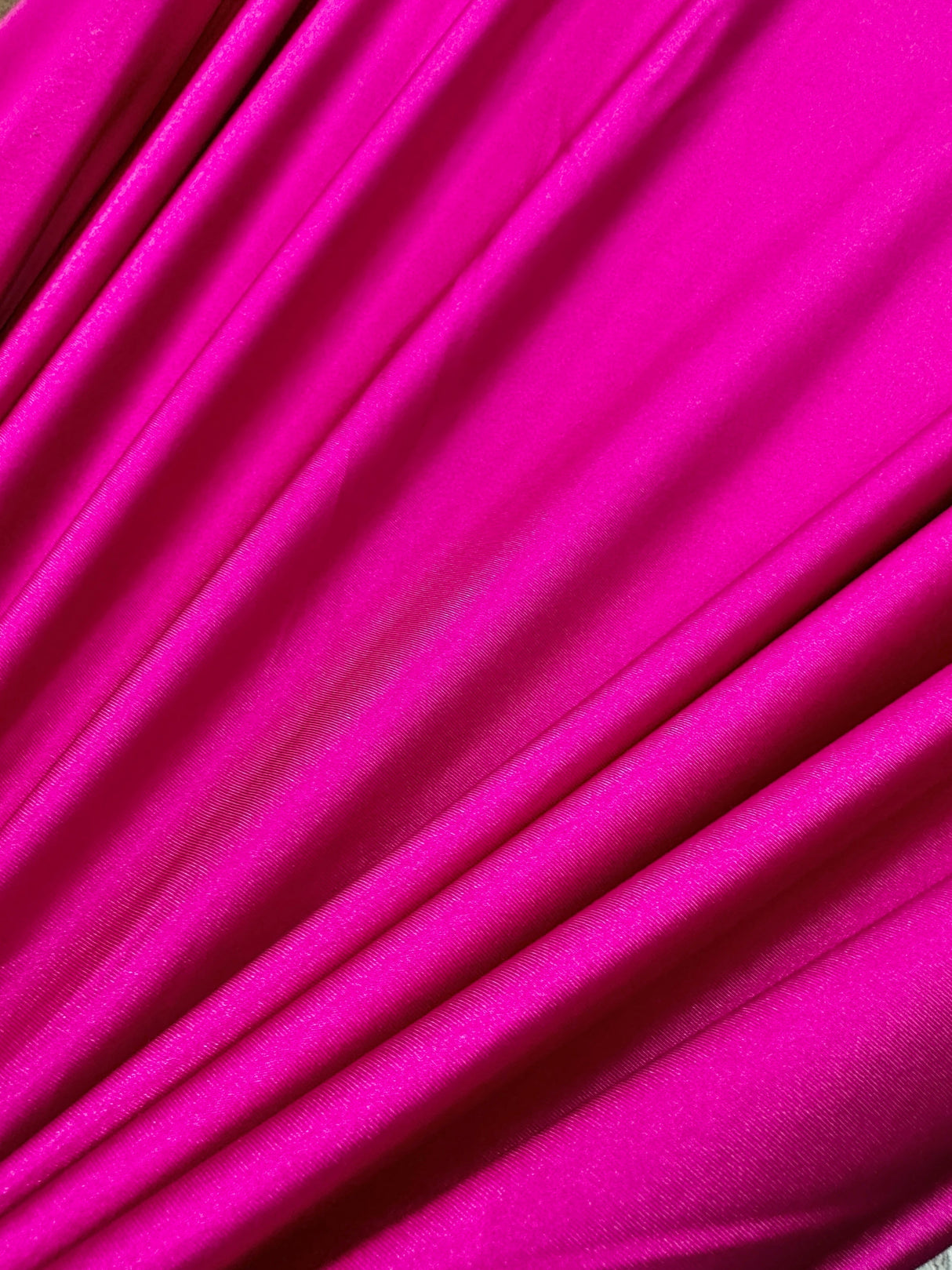 Shiny Nylon Spandex Fuchsia
