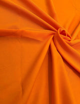 Orange Poly Poplin