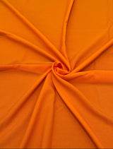 Orange Poly Poplin