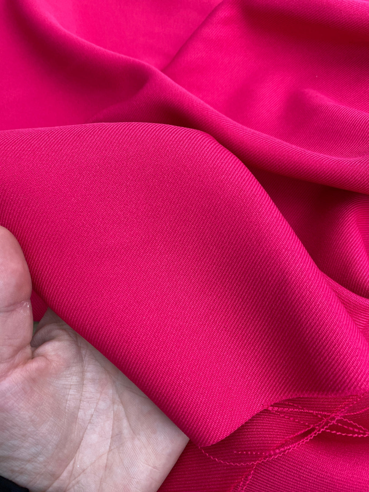 Fuchsia Delaney Gabardine