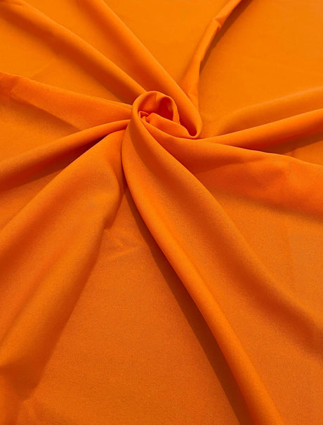 Orange Poly Poplin