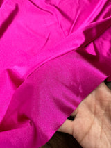 Shiny Nylon Spandex Fuchsia
