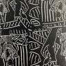 Nylon Spandex Fabric Jumbo Ancient Print 45"