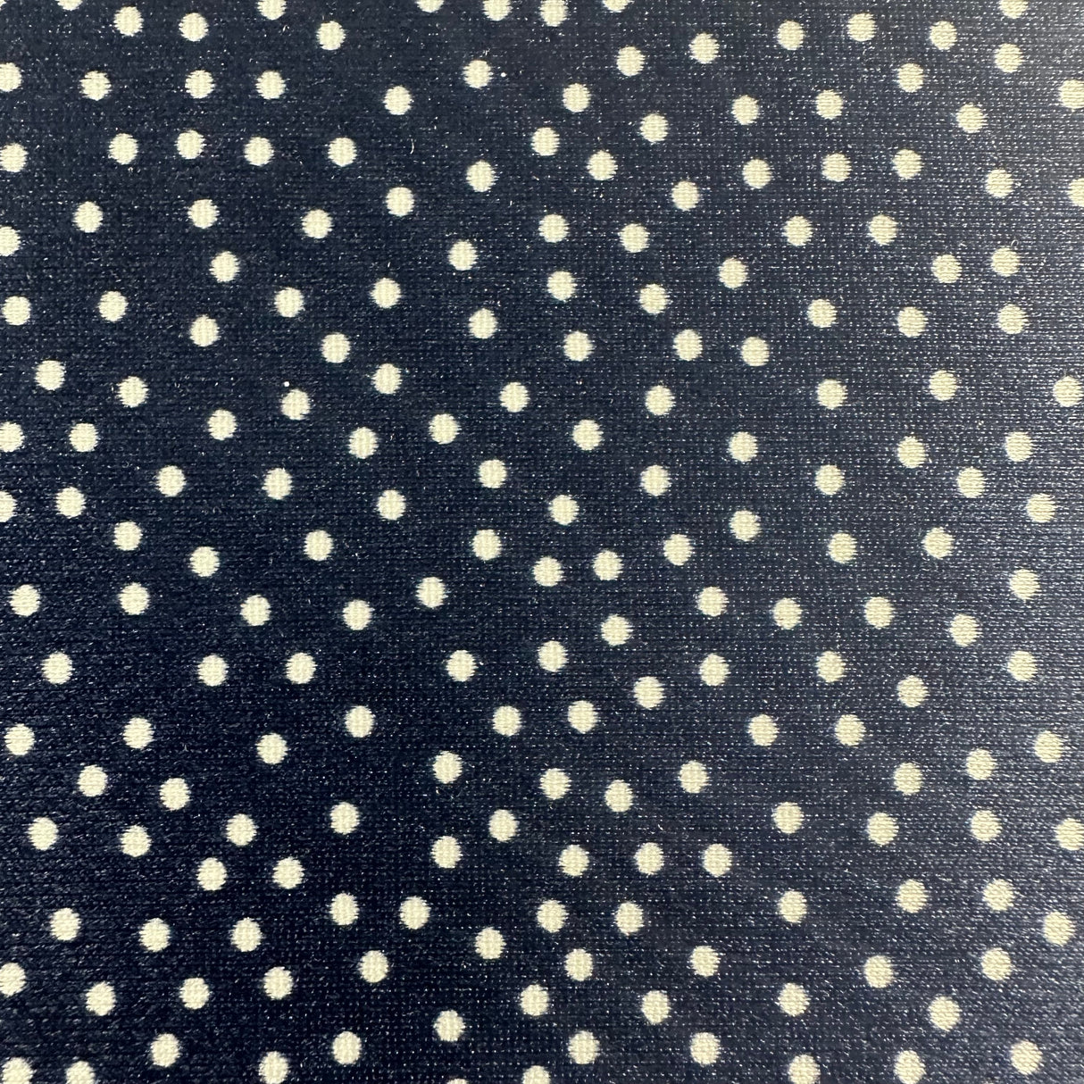 Nylon Spandex Doty Dot Jumbo Stretch Fabric 45" Black