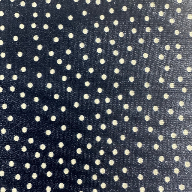 Nylon Spandex Doty Dot Jumbo Stretch Fabric 45" Black