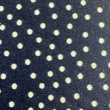 Nylon Spandex Doty Dot Jumbo Stretch Fabric 45" Black