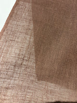 Burlap 100% Jute Fabric - Brown, Natural, 47" Width (1 Yard)