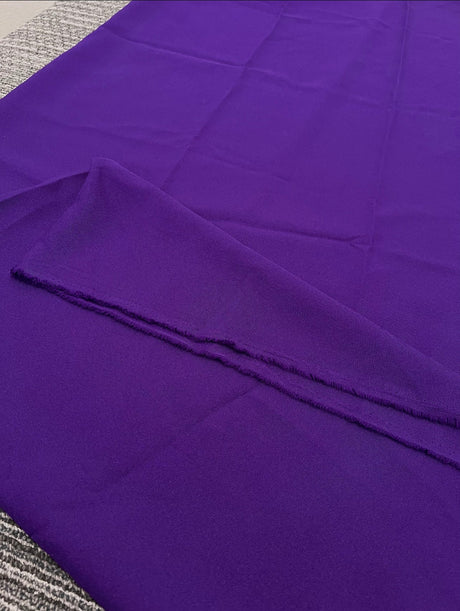 Purple Polyester Poplin