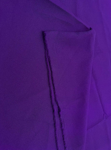 Purple Polyester Poplin