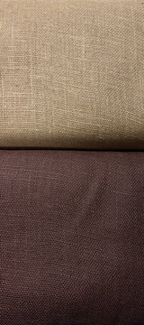 Burlap 100% Jute Fabric - Brown, Natural, 47" Width (1 Yard)