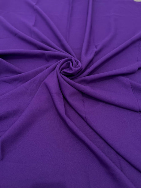 Purple Polyester Poplin