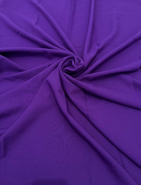 Purple Polyester Poplin
