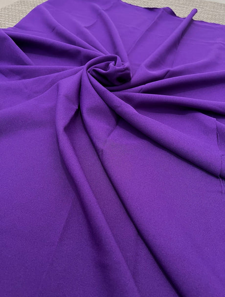 Purple Polyester Poplin
