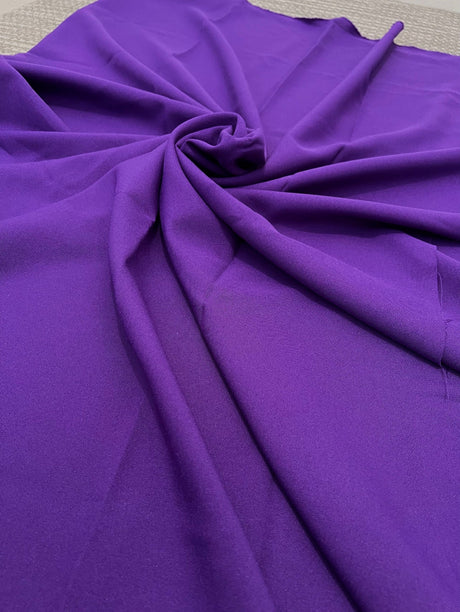 Purple Polyester Poplin