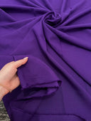 Purple Polyester Poplin