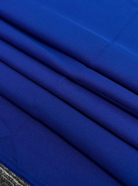 Royal Blue Poly Poplin