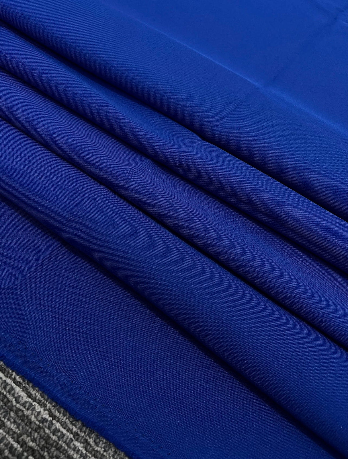 Royal Blue Poly Poplin
