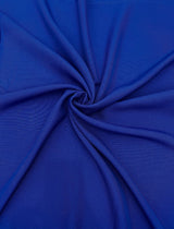 Royal Blue Poly Poplin