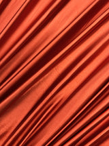 Rust Shiny Nylon Spandex