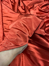 Rust Shiny Nylon Spandex