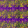 Faux Fur Fabric Multicolor Rainbow Leopard Print