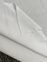 White Poly Poplin
