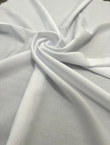 White Poly Poplin