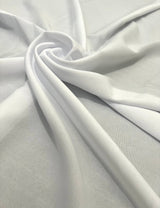 White Poly Poplin