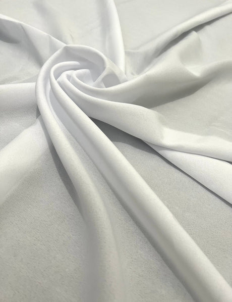 White Poly Poplin